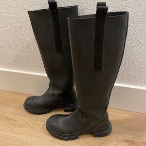 GANNI Country Rubber Boots | Size 38